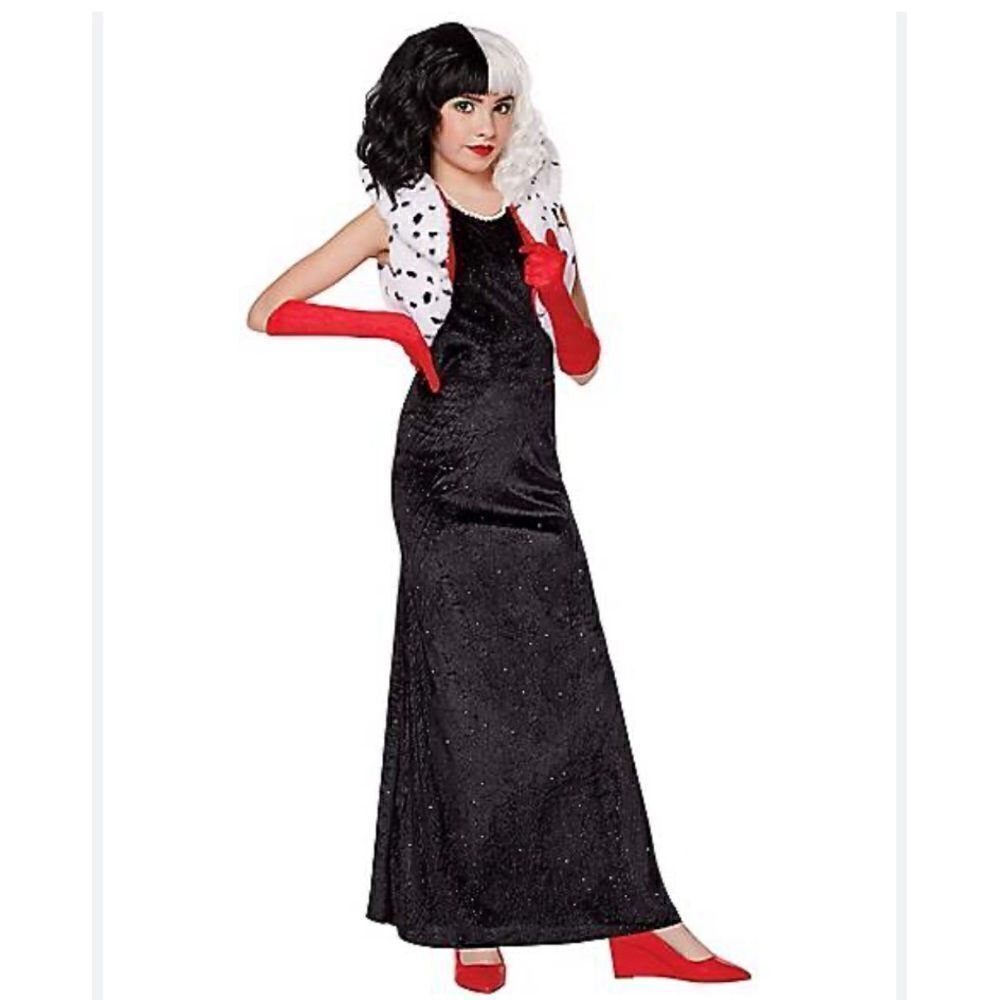 Cruelly de vil Halloween costumes Size 14-16 years old